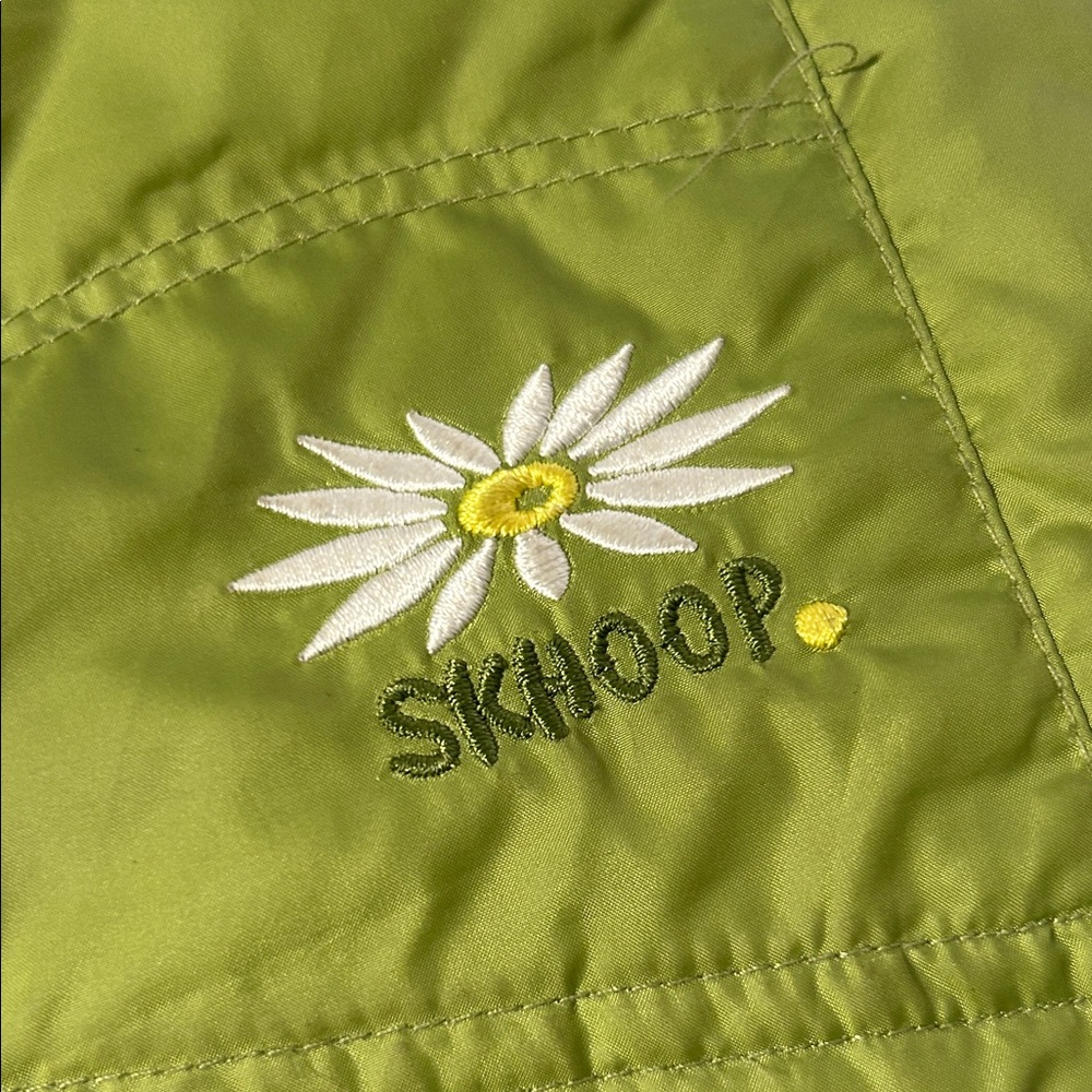 Women’s XS Skhoop of Scandinavia Duck down filled green snow skirt - Picture 2 of 12